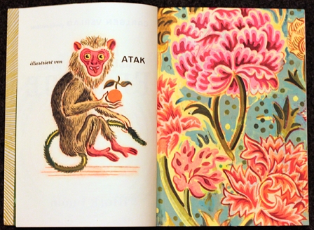 © Atak/Carlsen Verlag bild affe und blumen