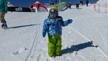 Young hipster at Austrian Freeski Open