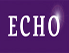 Echo-Schriftzug