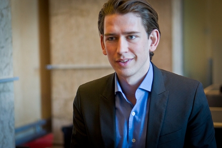 Integrationsstaatssekretär Sebastian Kurz