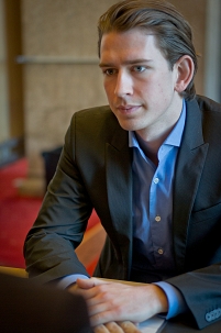 Integrationsstaatssekretär Sebastian Kurz