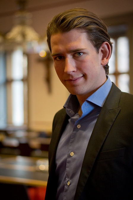 Integrationsstaatssekretär Sebastian Kurz