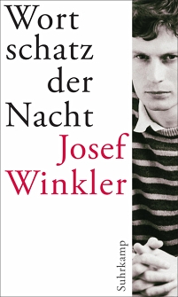 Ein Mann, Buchcover von Josef Winklers "Wortschatz der Nacht"