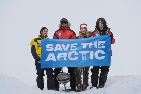 save the artic poster