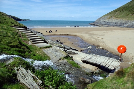 Mwnt Beach, Wales