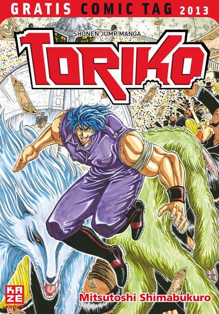 comic cover Toriko