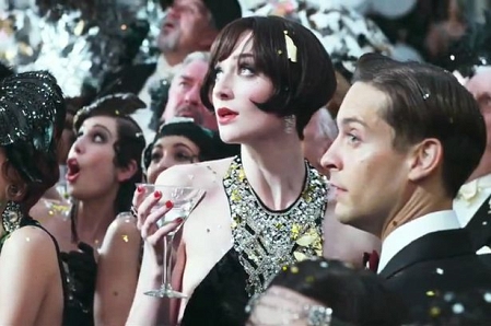 Partyszene in "the great gatsby"