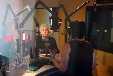 © FM4 Barbara Coudenhove-Kalergi im FM4 Studio