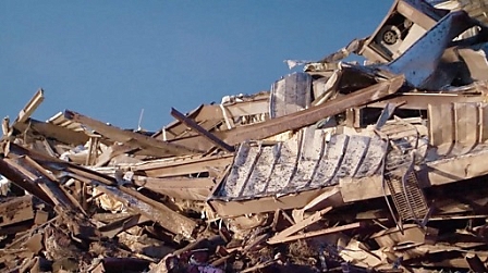 Destroyed school in Moore