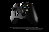 Der Game Controller der Xbox One in schwarz.