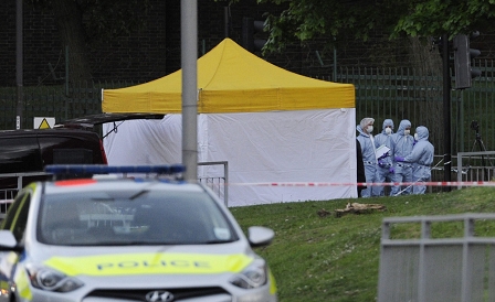 © EPA Tatort des Woolwhich-Attentäters