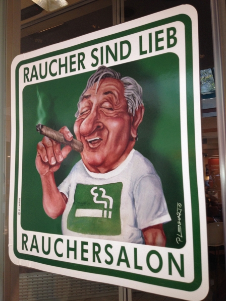 Jemand raucht