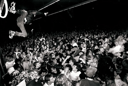 Charles Peterson - A Nirvana show, Seattle, 1990. Taken from the powerHouse