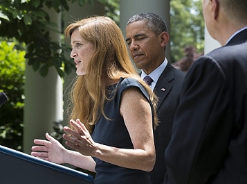 © EPA/JIM LO SCALZO Samantha Power