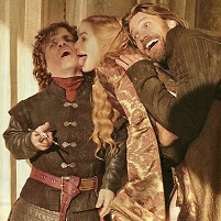 die schausieler der lannister familie blödeln herum