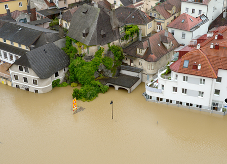 Hochwasser in Melk