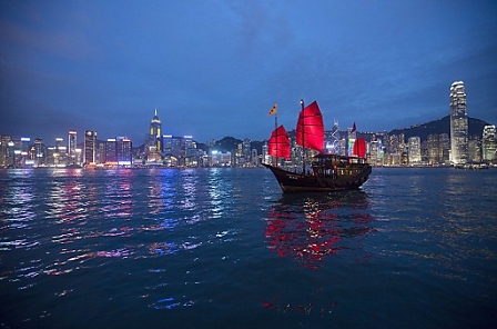 Hong Kong harbour