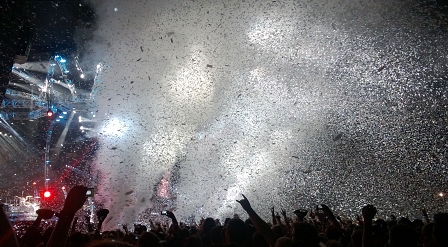 Kiss Finale auf dem Nova Rock.