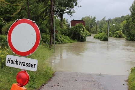 Hochwasser in Kritzendorf