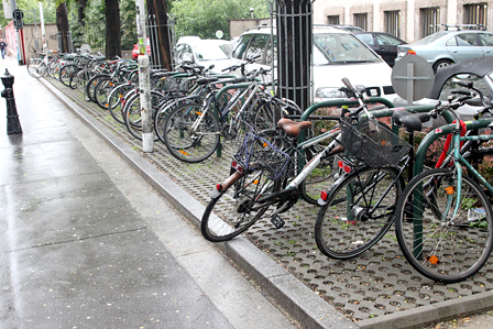 Fahrradparkplatz