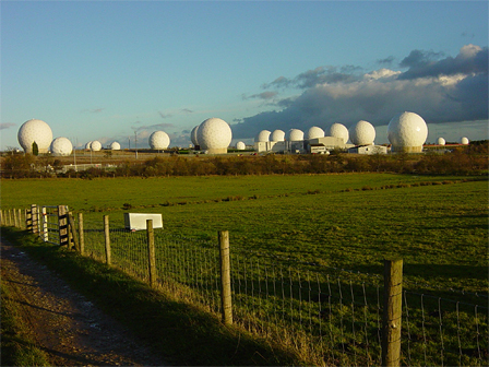 Echelon-Radaranlage in Menwith Hill