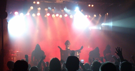 Ghost live in der Szene Wien.