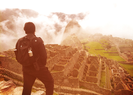 Aric S. Queen in Machu Picchu