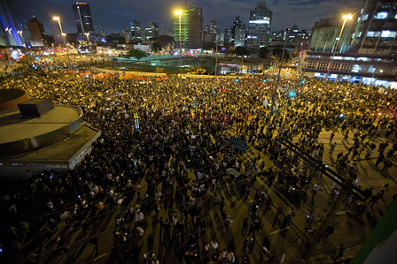 Proteste in Sao Paulo