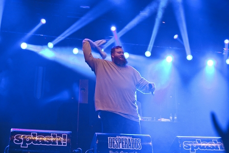 Action Bronson beim Aufguss