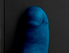 Blauer Zeigefinger