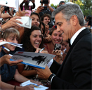 George Clooney am Red Carpet