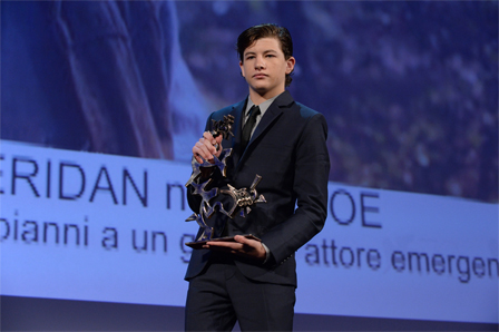 Tye Sheridan erhält den Marcello Mastroianni Award