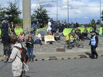 Arms trade protests