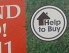 Logo "Help to Buy" mit kleinem Häuschen
