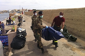 Bodies recovered in Lampedusa