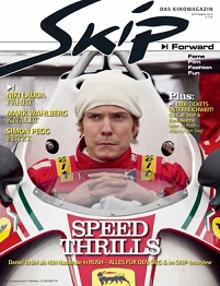 Skip-Cover mit Daniel Brühl als Niki Lauda