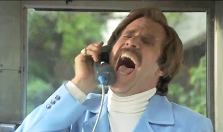 Will Ferrell in "Anchorman"