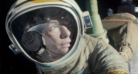 Sandra Bullock in "Gravity"