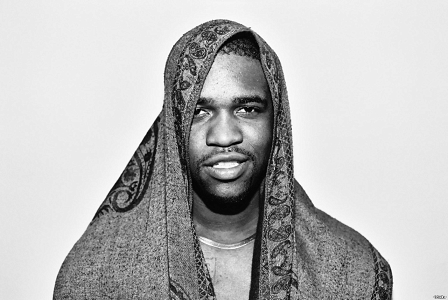 ASAP Ferg mit Tuch am Kopf