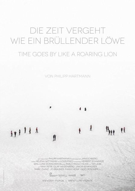 Filmplakat "DIe Zeit vergeht wie ein brüllender Löwe"