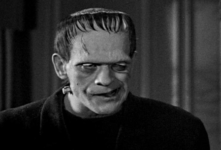 Boris Karloff als Frankensteins MOnster