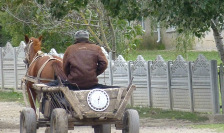 a man on his horse!