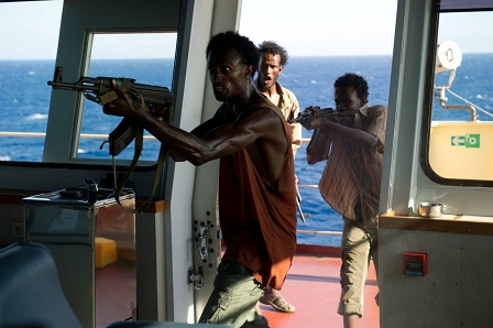 Somalische Piraten in dem film "Captain phillips"