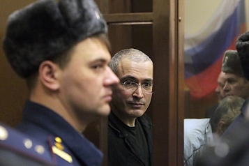 © EPA/Maxim Shipenkov Mikhail Khodorkovsky in court in Moscow in 2010
