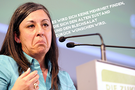 Maria Vassilakou: "Es wird sich keine Mehrheit finden, die sich den alten Zustand und den Blechsalat zurück wünschen wird."