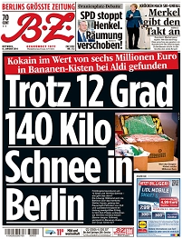 Cover der Berliner Zeitung
