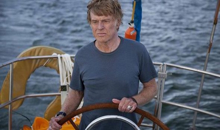 Robert Redford in "All is Lost"