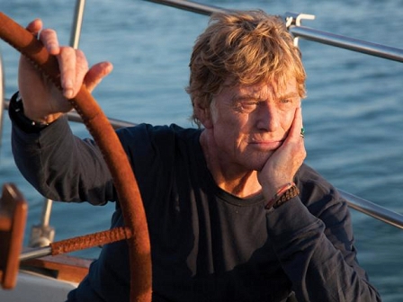 Robert Redford in "All is Lost"