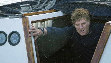 Robert Redford in "All is Lost"