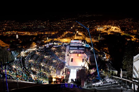 Air&Style Schanze in Innsbruck